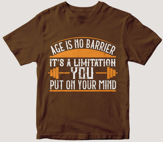 Brown Fitness TShirt